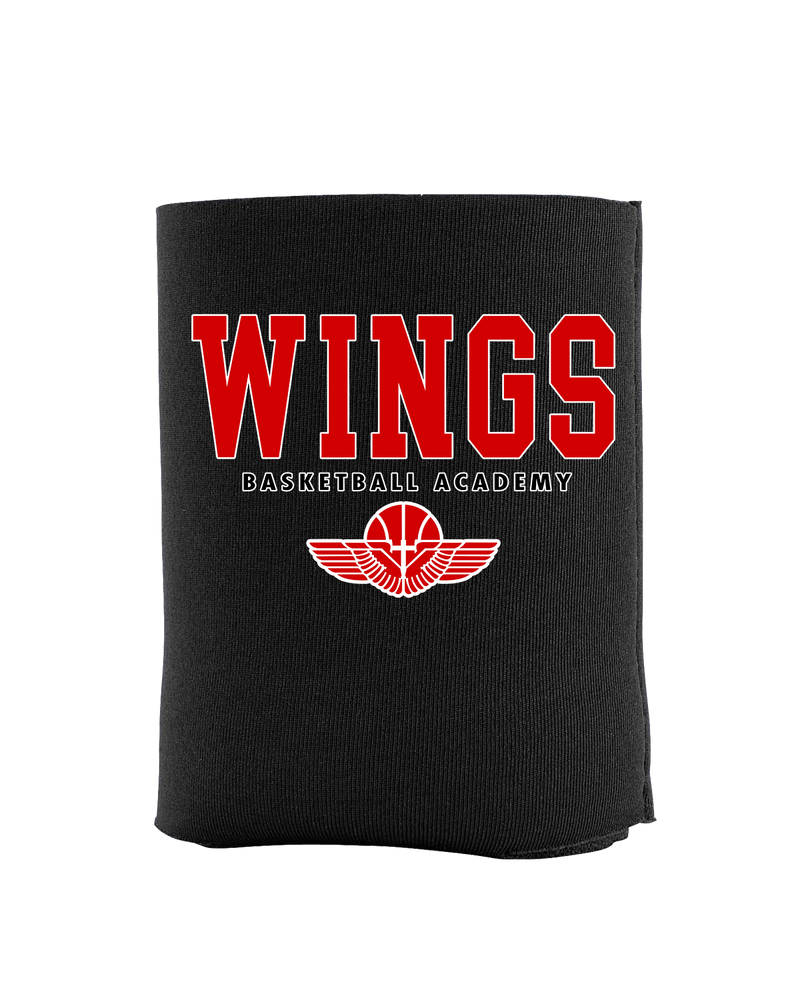 Wings Basketball Academy Basketball Block - Koozie