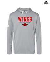 Wings Basketball Academy Basketball Block - Adidas Men's Hooded Sweatshirt