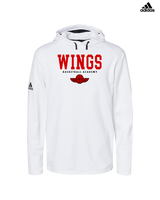 Wings Basketball Academy Basketball Block - Adidas Men's Hooded Sweatshirt