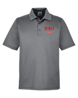 Wings Basketball Academy Basketball Block - Men's Polo