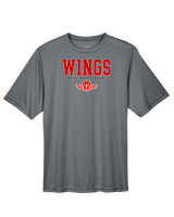 Wings Basketball Academy Basketball Block - Performance T-Shirt