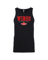 Wings Basketball Academy Basketball Block - Mens Tank Top