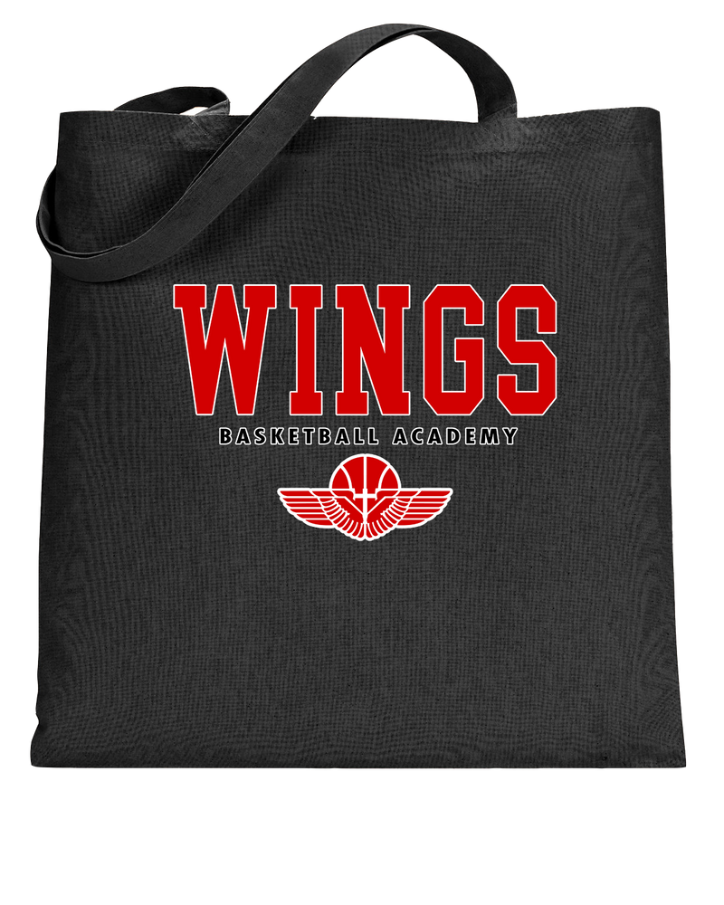 Wings Basketball Academy Basketball Block - Tote Bag