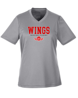 Wings Basketball Academy Basketball Block - Womens Performance Shirt
