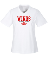 Wings Basketball Academy Basketball Block - Womens Performance Shirt