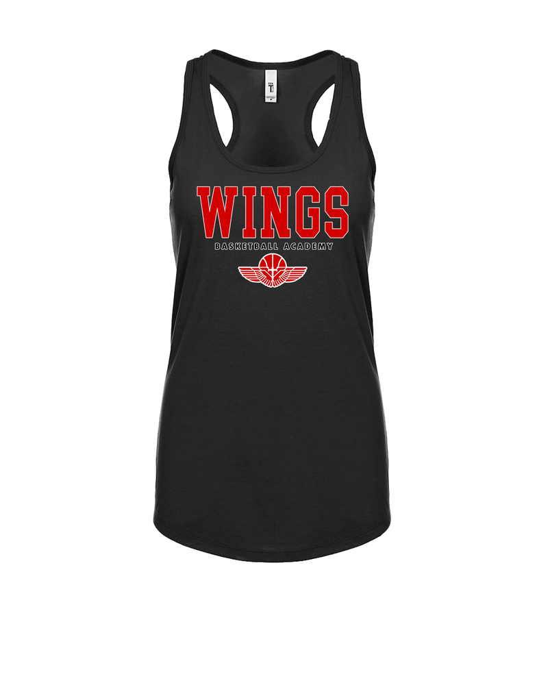 Wings Basketball Academy Basketball Block - Womens Tank Top