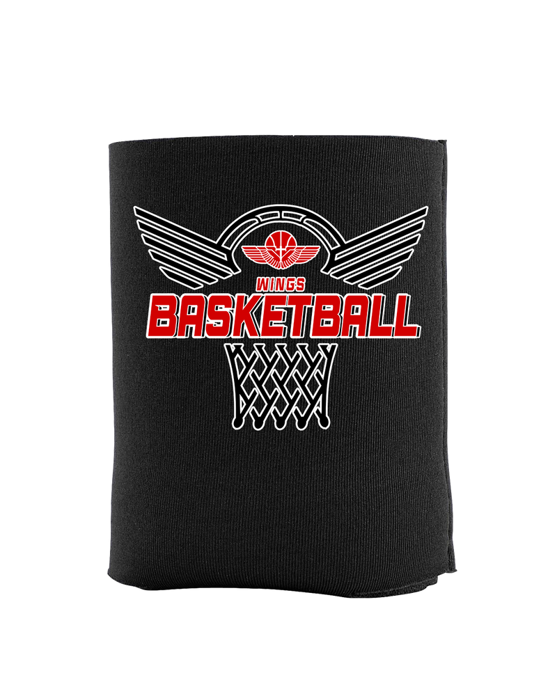 Wings Basketball Academy Nothing But Net - Koozie