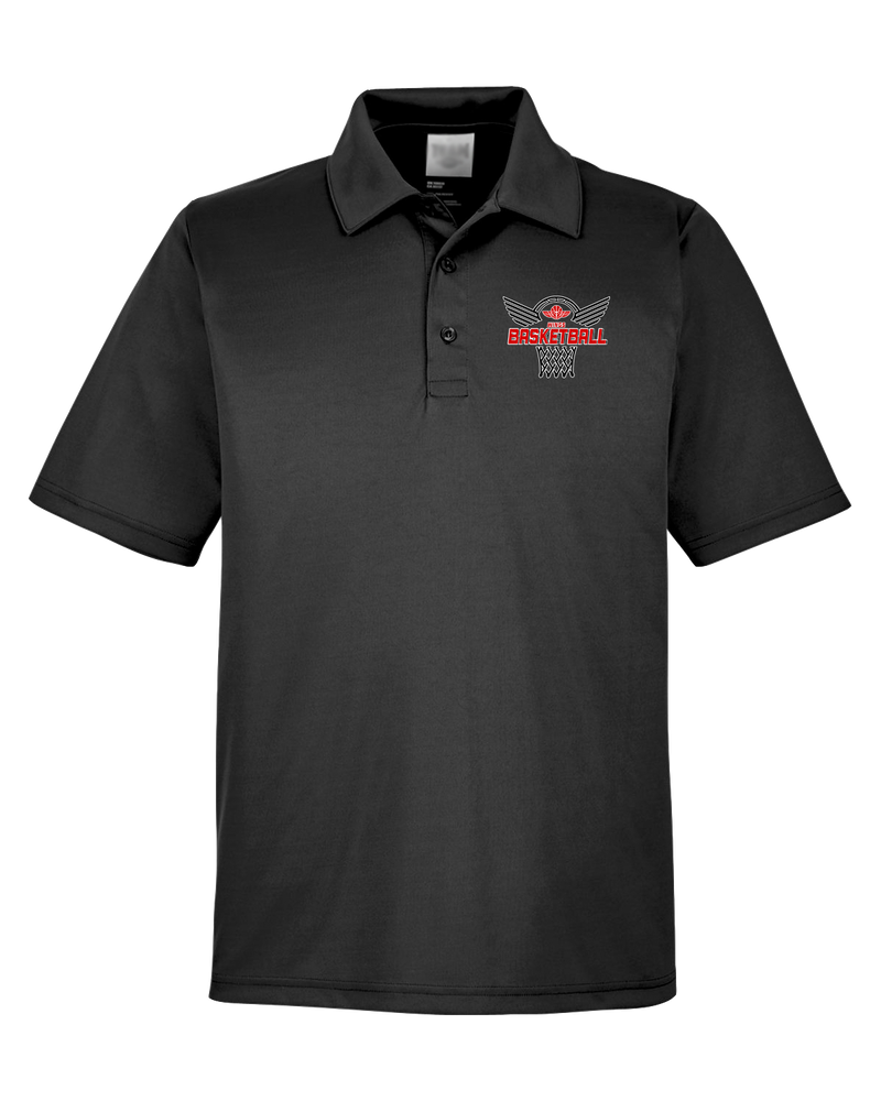 Wings Basketball Academy Nothing But Net - Men's Polo