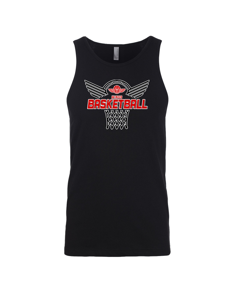 Wings Basketball Academy Nothing But Net - Mens Tank Top