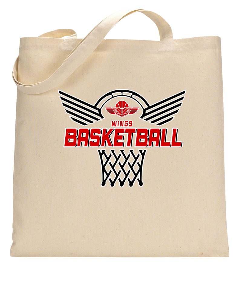 Wings Basketball Academy Nothing But Net - Tote Bag