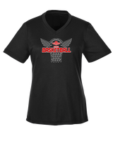 Wings Basketball Academy Nothing But Net - Womens Performance Shirt