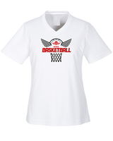 Wings Basketball Academy Nothing But Net - Womens Performance Shirt