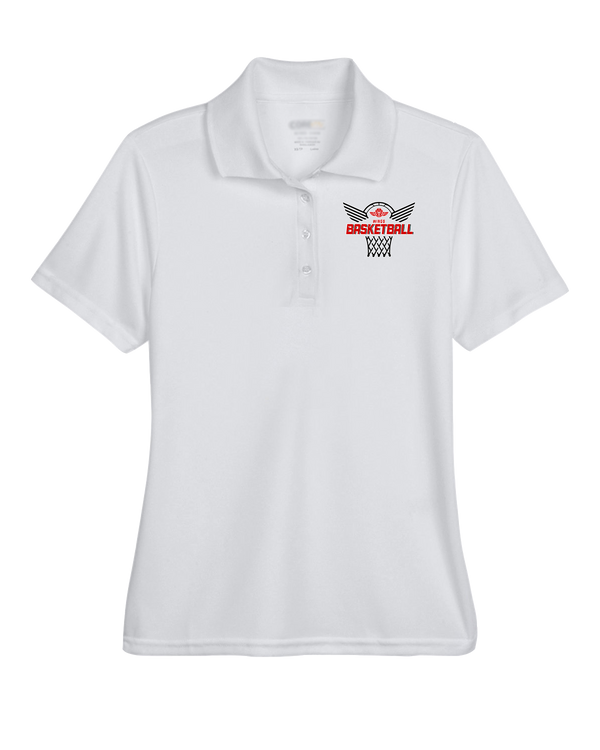 Wings Basketball Academy Nothing But Net - Womens Polo