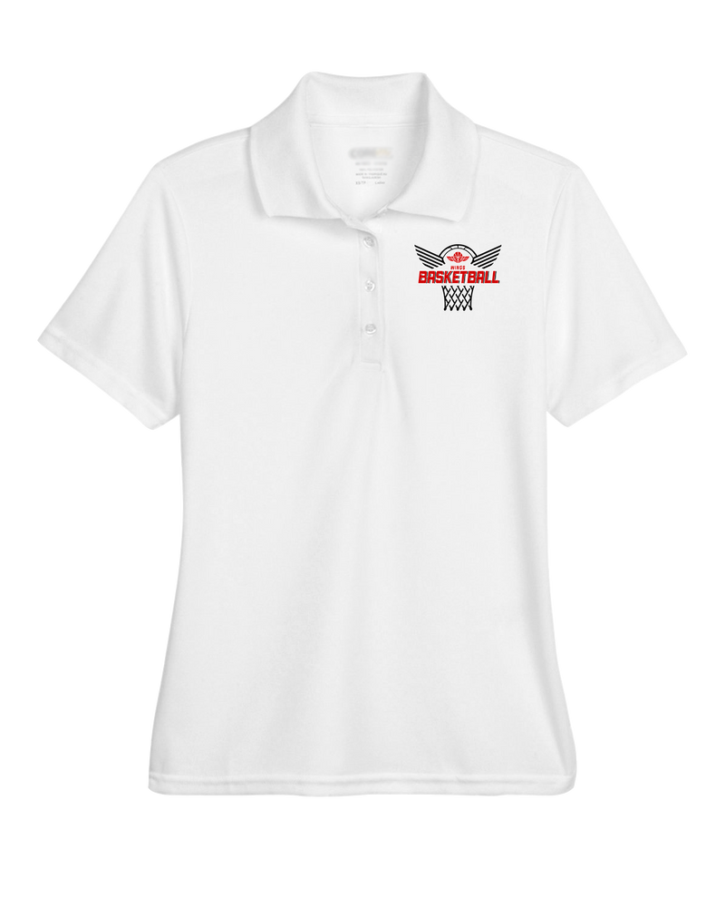Wings Basketball Academy Nothing But Net - Womens Polo