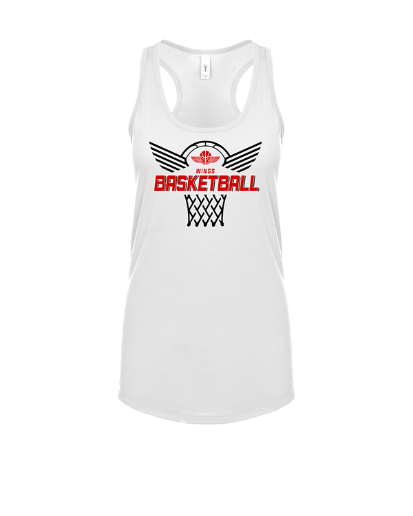 Wings Basketball Academy Nothing But Net - Womens Tank Top