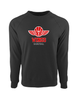 Wings Basketball Academy Basketball Shadow - Crewneck Sweatshirt