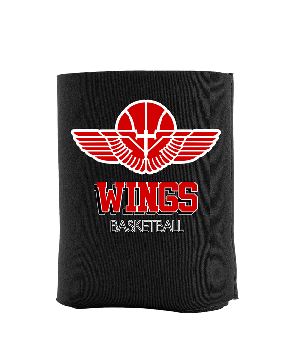Wings Basketball Academy Basketball Shadow - Koozie