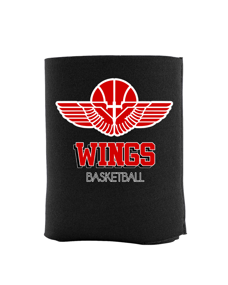 Wings Basketball Academy Basketball Shadow - Koozie