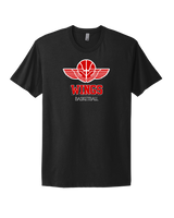Wings Basketball Academy Basketball Shadow - Select Cotton T-Shirt