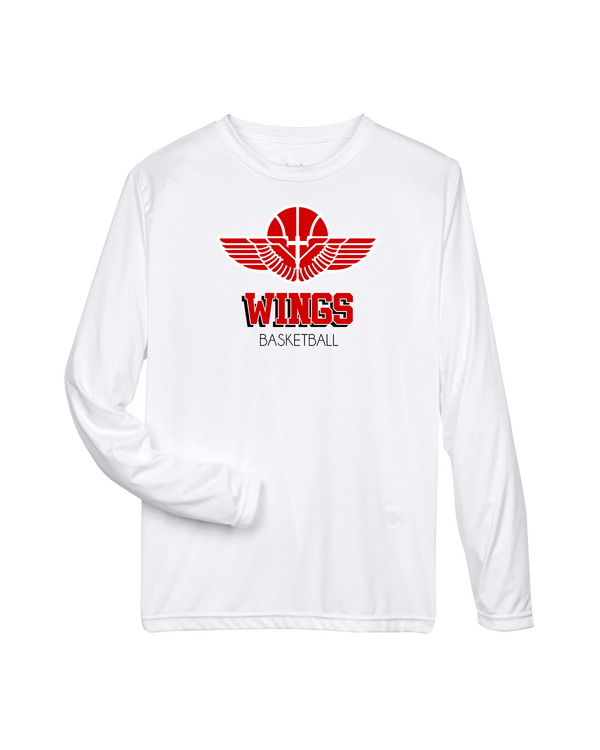 Wings Basketball Academy Basketball Shadow - Performance Long Sleeve
