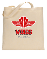 Wings Basketball Academy Basketball Shadow - Tote Bag