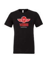 Wings Basketball Academy Basketball Shadow - Mens Tri Blend Shirt