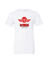 Wings Basketball Academy Basketball Shadow - Mens Tri Blend Shirt