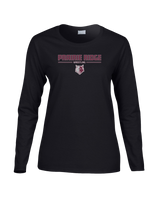 Prairie Ridge HS Wrestling Keen - Women's Cotton Long Sleeve