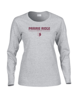 Prairie Ridge HS Wrestling Keen - Women's Cotton Long Sleeve