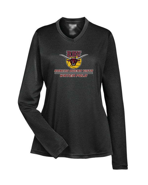 Rancho Buena Vista HS Water Polo Split - Womens Performance Long Sleeve