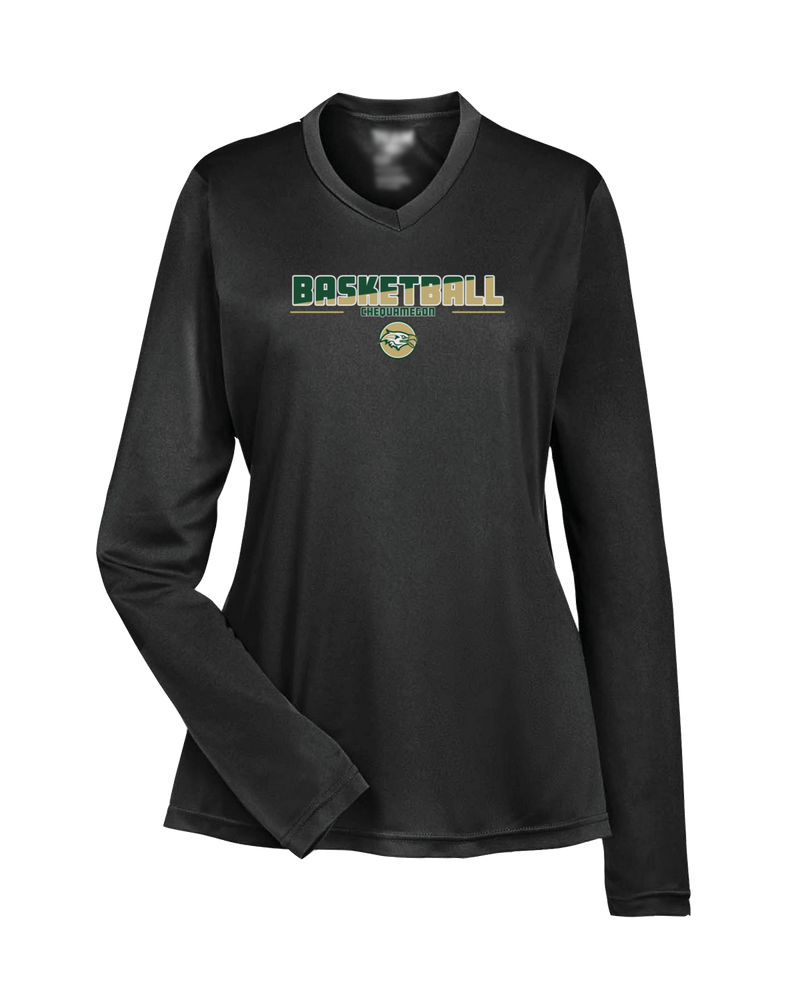 Chequamegon HS Boys Basketball Cut - Women's Performance Longsleeve Shirt