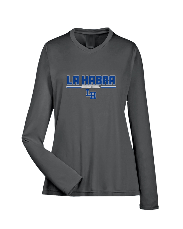 La Habra HS Basketball Keen - Women's Performance Longsleeve Shirt