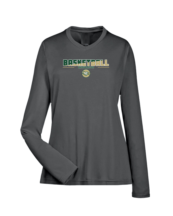 Chequamegon HS Boys Basketball Cut - Women's Performance Longsleeve Shirt
