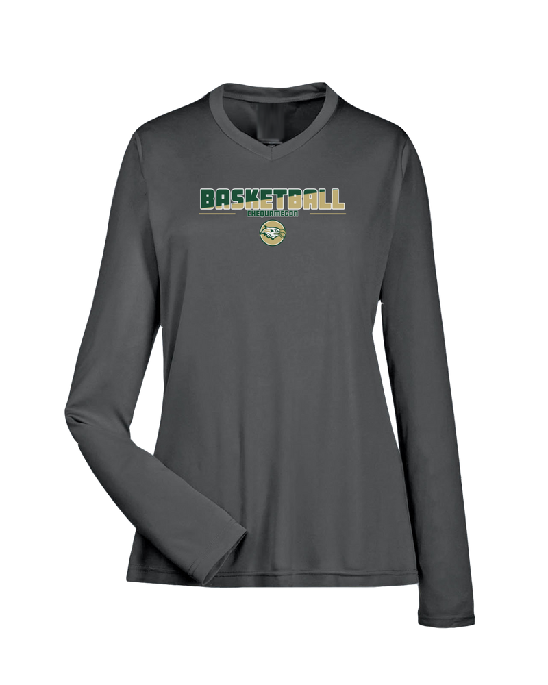 Chequamegon HS Boys Basketball Cut - Women's Performance Longsleeve Shirt