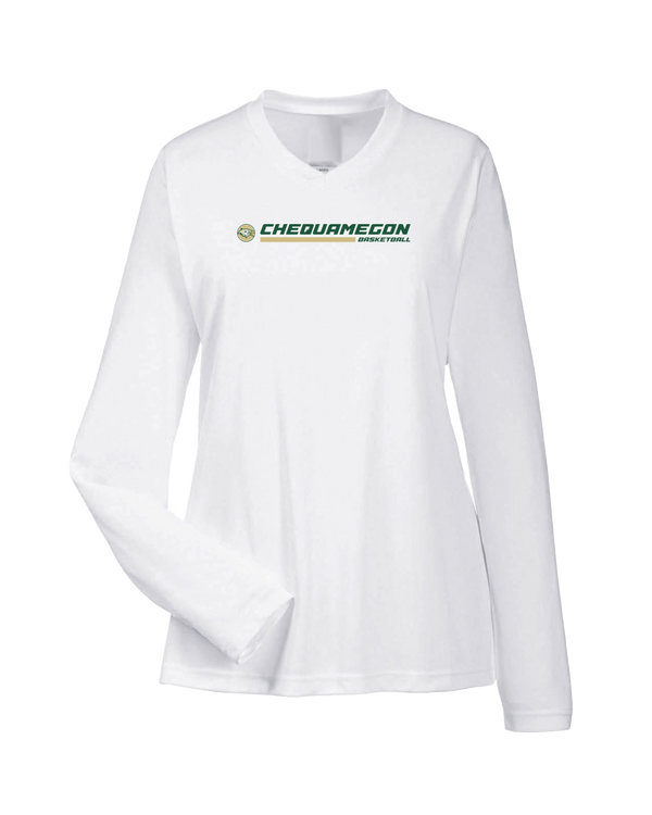 Chequamegon HS Boys Basketball Switch - Women's Performance Longsleeve Shirt