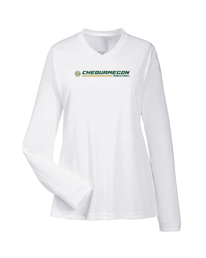 Chequamegon HS Boys Basketball Switch - Women's Performance Longsleeve Shirt