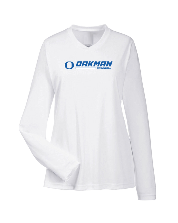 Oakman HS Baseball Switch - Women's Performance Longsleeve Shirt