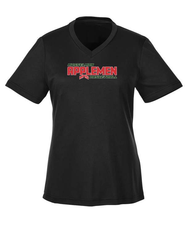 Musselman HS  Basketball Bold - Womens Performance Shirt