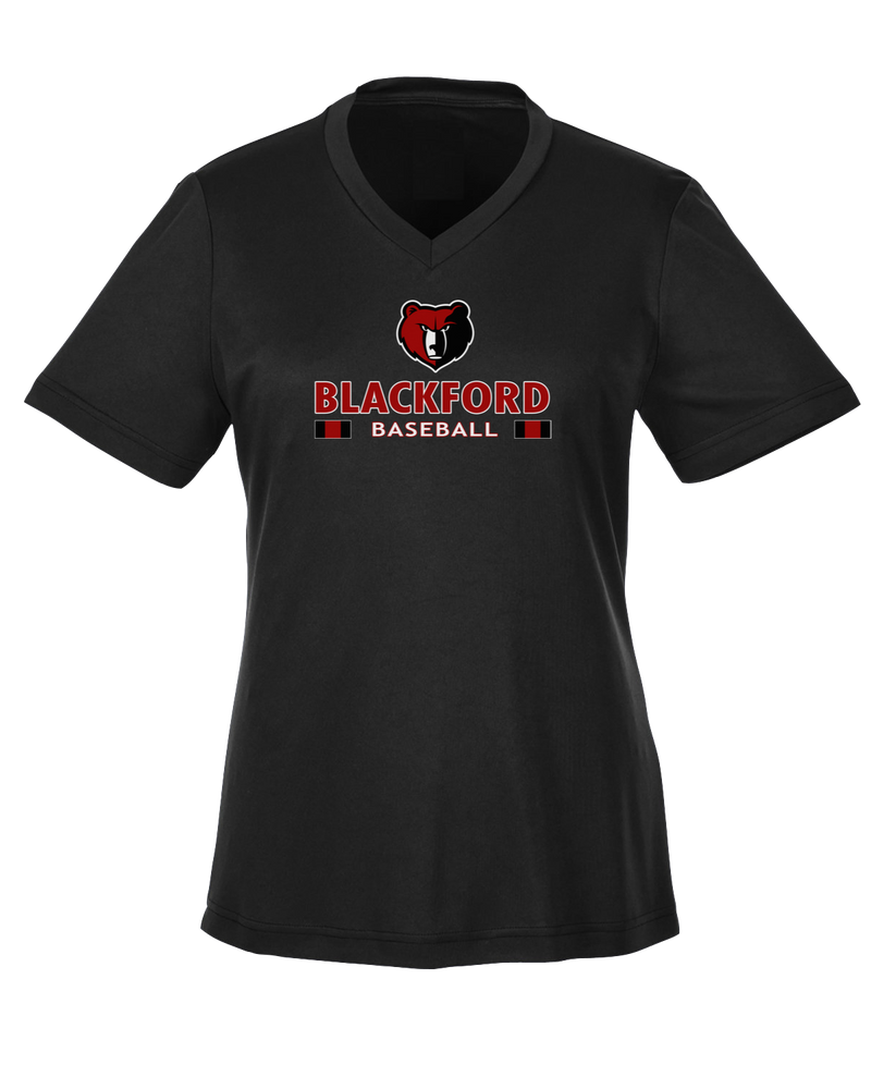 Blackford HS Baseball Stacked - Women's Performance Shirt