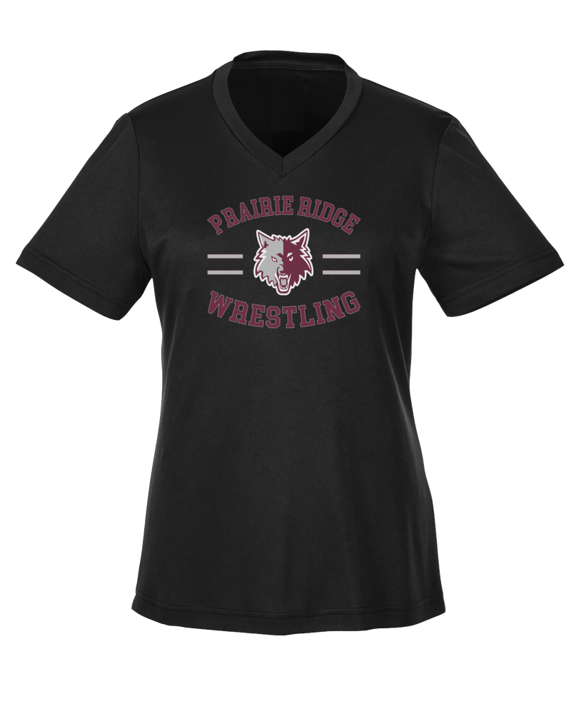 Prairie Ridge HS Wrestling Curve - Women's Performance Shirt