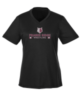 Prairie Ridge HS Wrestling Stacked - Women's Performance Shirt