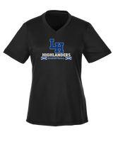 La Habra HS Basketball Stacked - Women's Performance Shirt