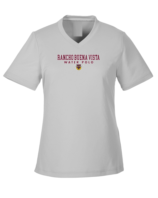 Rancho Buena Vista HS Water Polo Block - Womens Performance Shirt