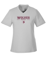 Prairie Ridge HS Wrestling Border - Women's Performance Shirt