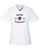 Dover HS Boys Basketball Curved - Women's Performance Shirt