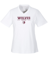 Prairie Ridge HS Wrestling Border - Women's Performance Shirt