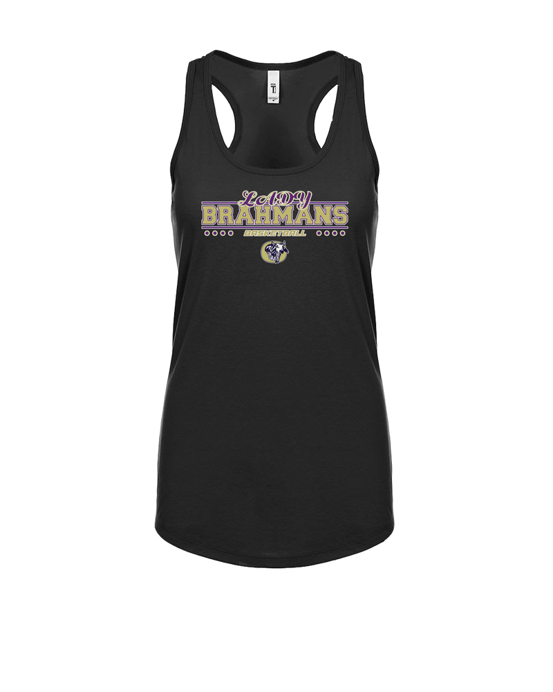 Okeechobee HS Girls Basketball Border - Women’s Tank Top