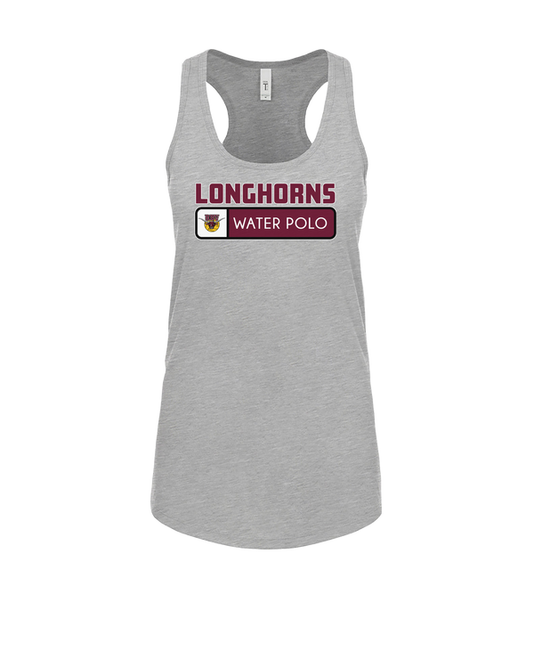 Rancho Buena Vista HS Water Polo Pennant - Womens Tank Top