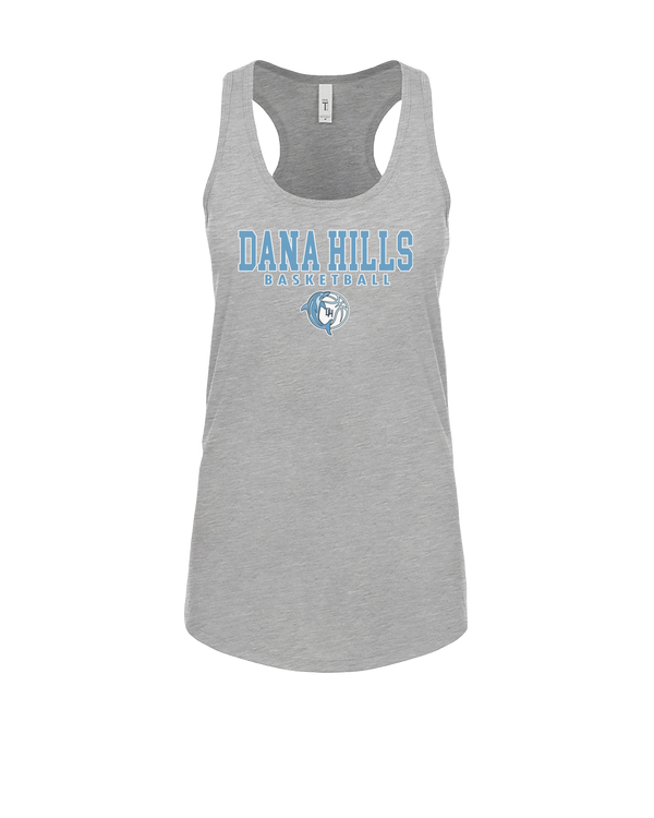 Dana HIlls HS Girls Basketball Block - Women’s Tank Top