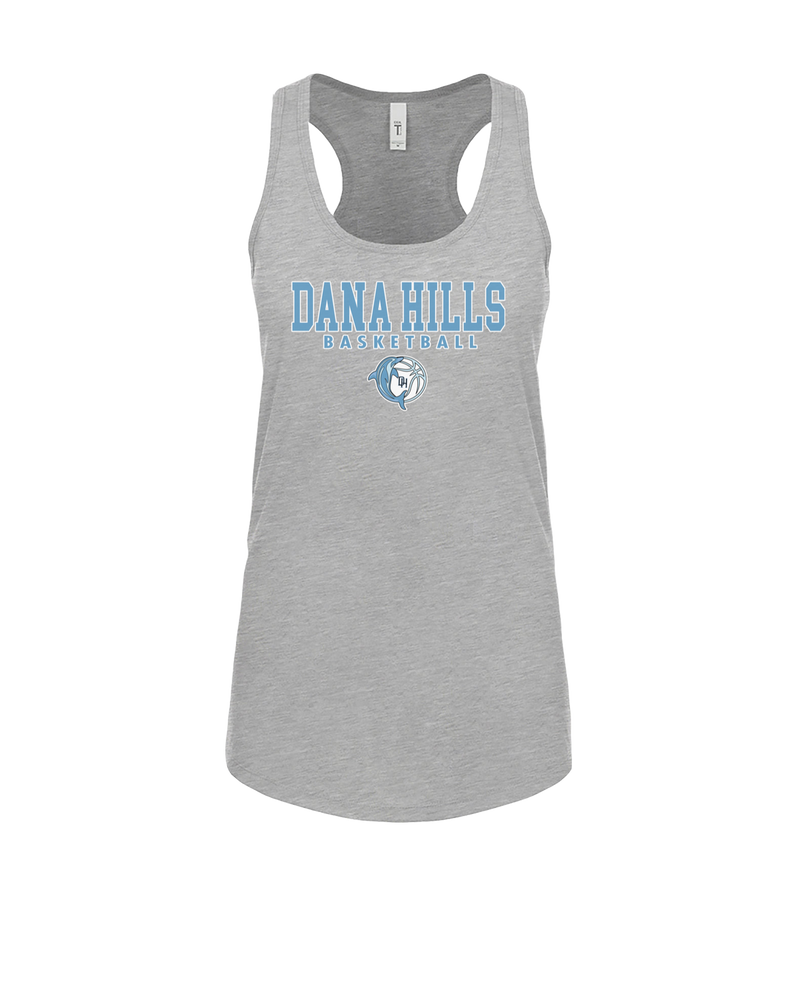 Dana HIlls HS Girls Basketball Block - Women’s Tank Top